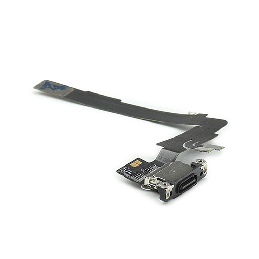 Apple Oplaadpoort voor iPhone 16 Pro Max Zwart Titanium Pulled