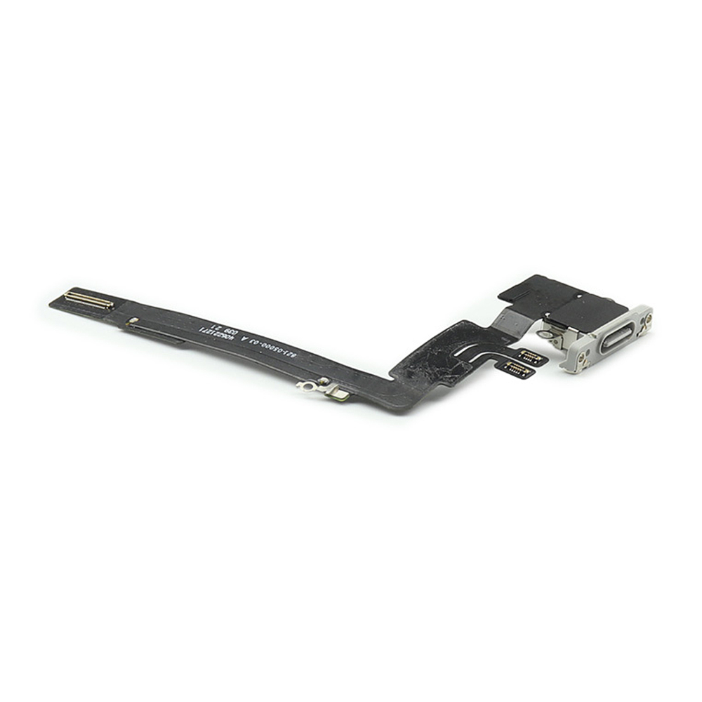 Apple Oplaadpoort voor iPhone 16 Pro Max Wit Titanium Pulled