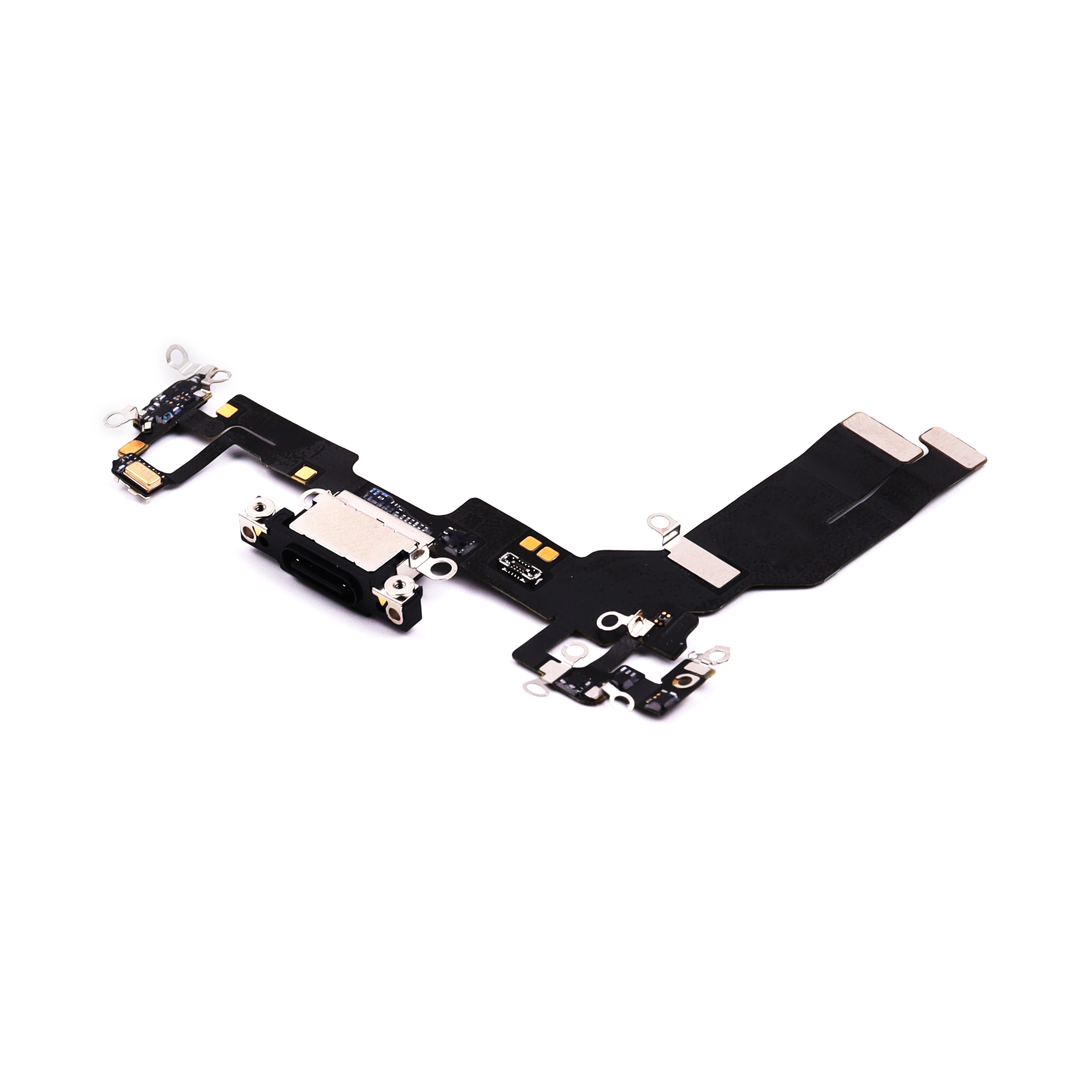 Apple Oplaadpoort voor Apple iPhone 17e Zwart Pulled A