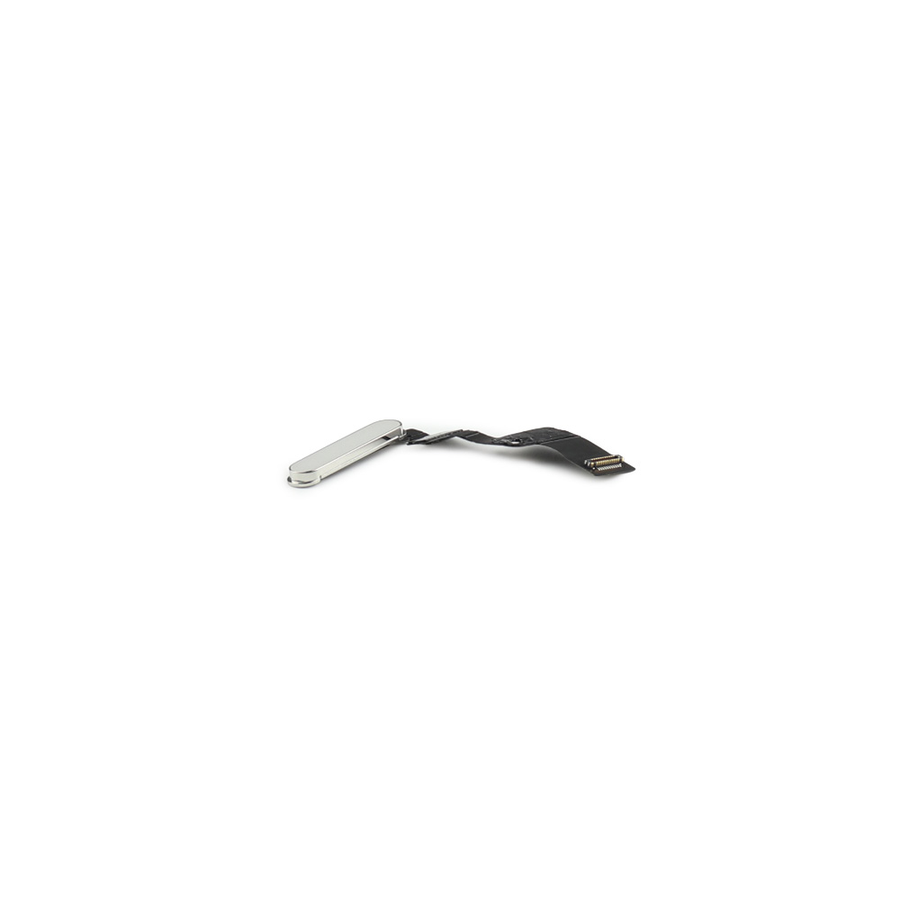 Apple Aan/uit-knop kabel met Finger Print Sensor voor iPad Air 11 (2024) Zilver OEM-Equivalent