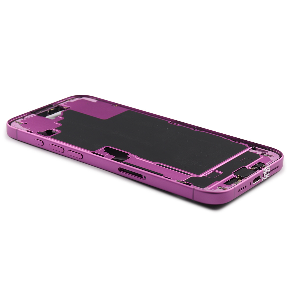 Apple Middenframe met aan/uit- en volumeknop voor iPhone 16 Plus (EU Version) Roze Pulled