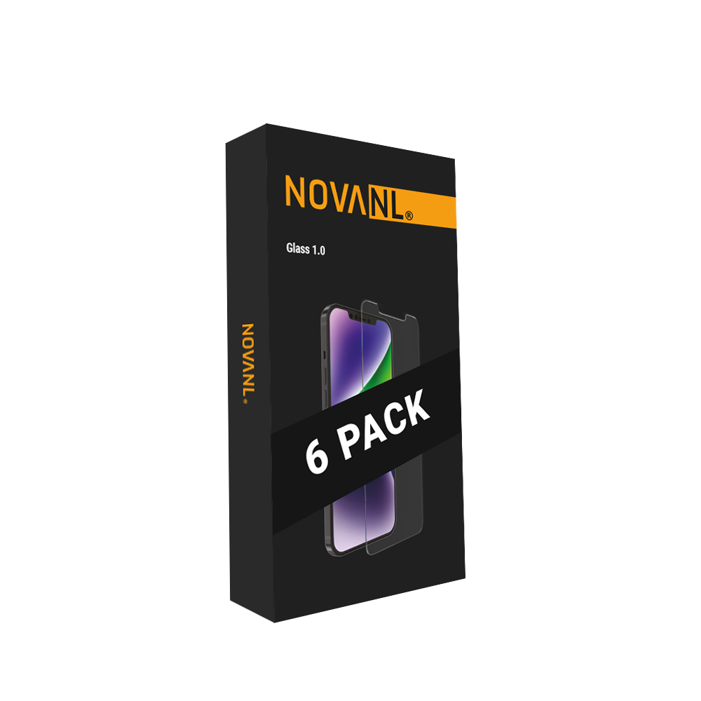 NOVANL GlassProtector (Case Friendly) (6 Pack) voor iPhone 14 Pro Max
