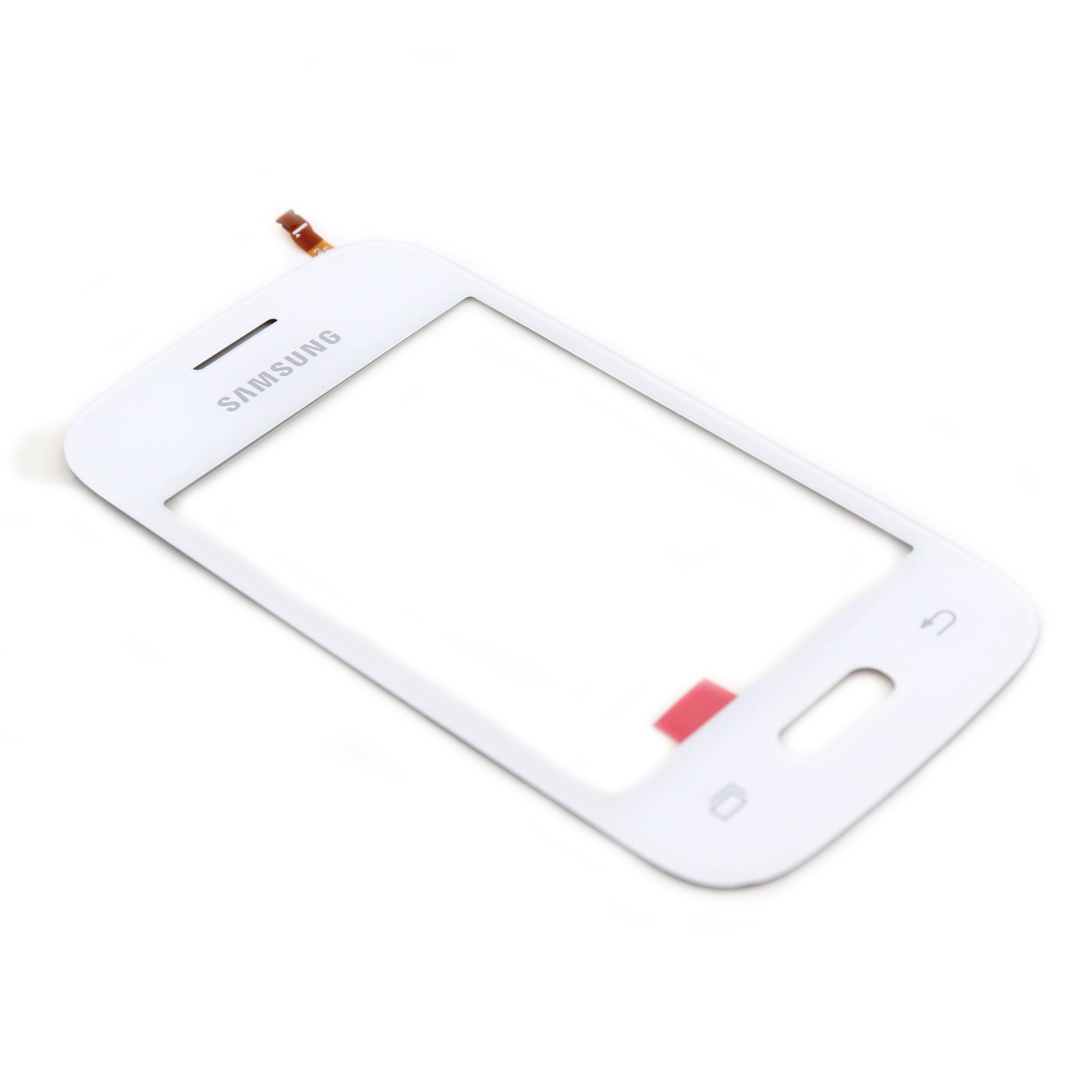 Samsung Touchscreen (met plakstrip) voor Samsung Pocket 2 (G110) Wit OEM-Equivalent