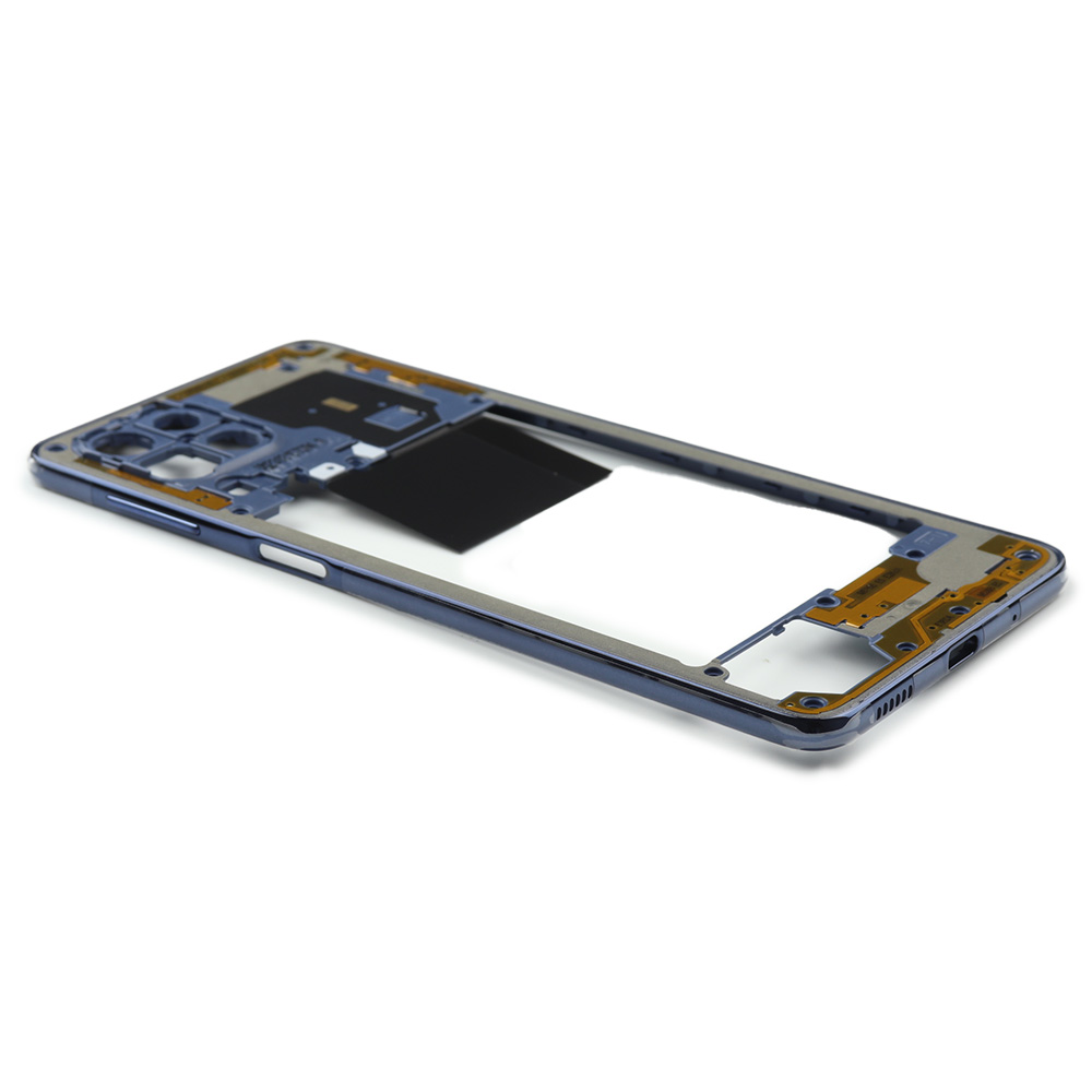 Samsung Middenframe voor Samsung Galaxy M53 5G (M536B) Blauw OEM-Equivalent