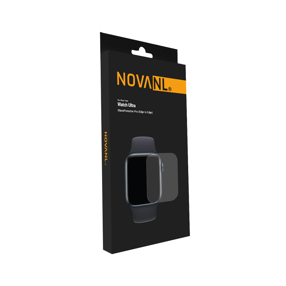 NOVANL GlassProtector Pro (Edge to Edge) voor Watch Ultra (49 MM)