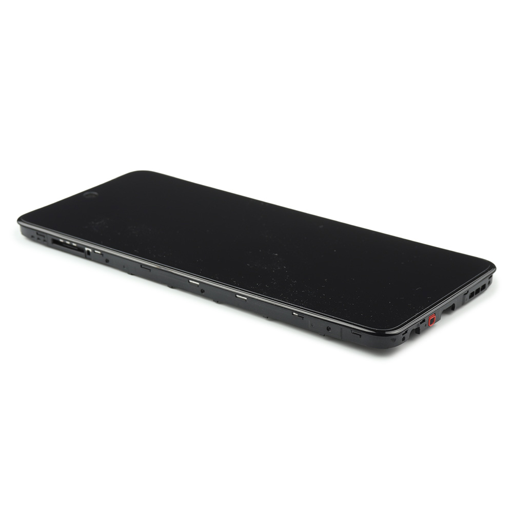 Oppo Scherm met frame voor Oppo A79 5G Zwart Service Pack