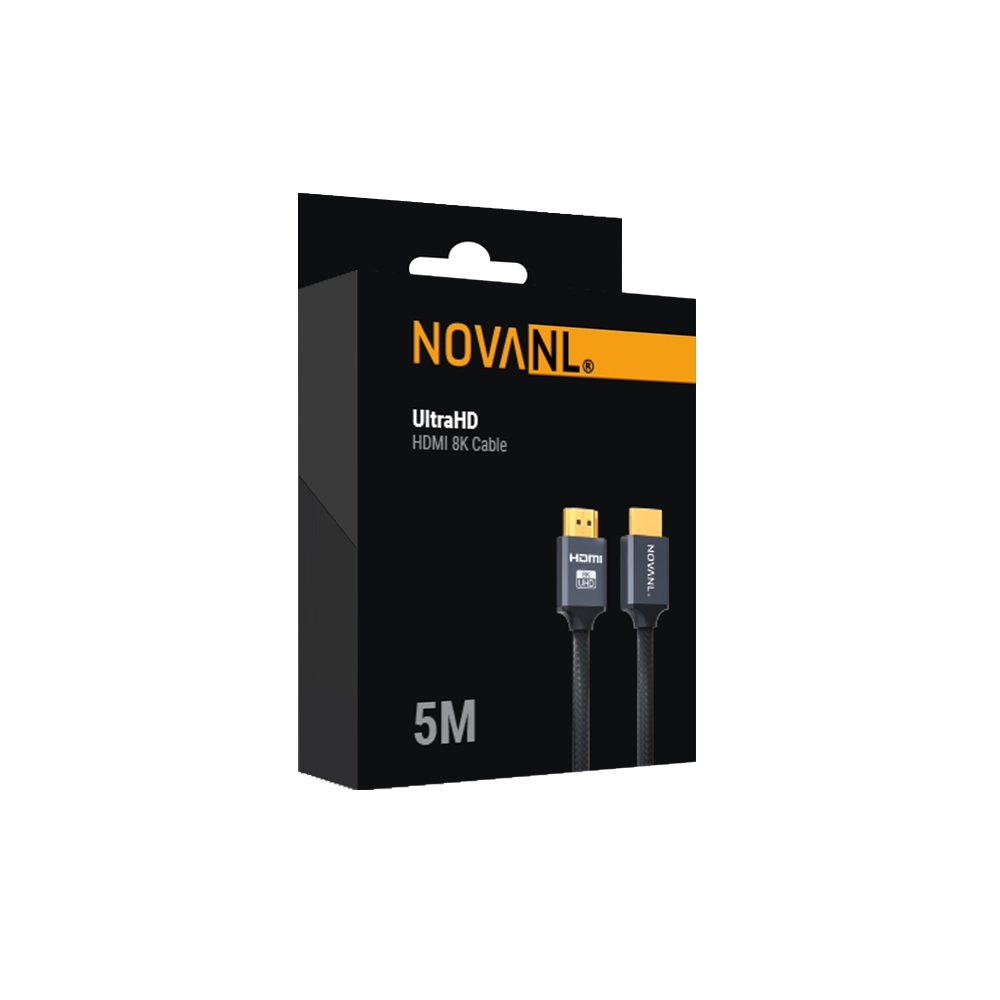 NOVANL UltraHD HDMI 4k/8K 2.1B Cable 60Hz (5M)