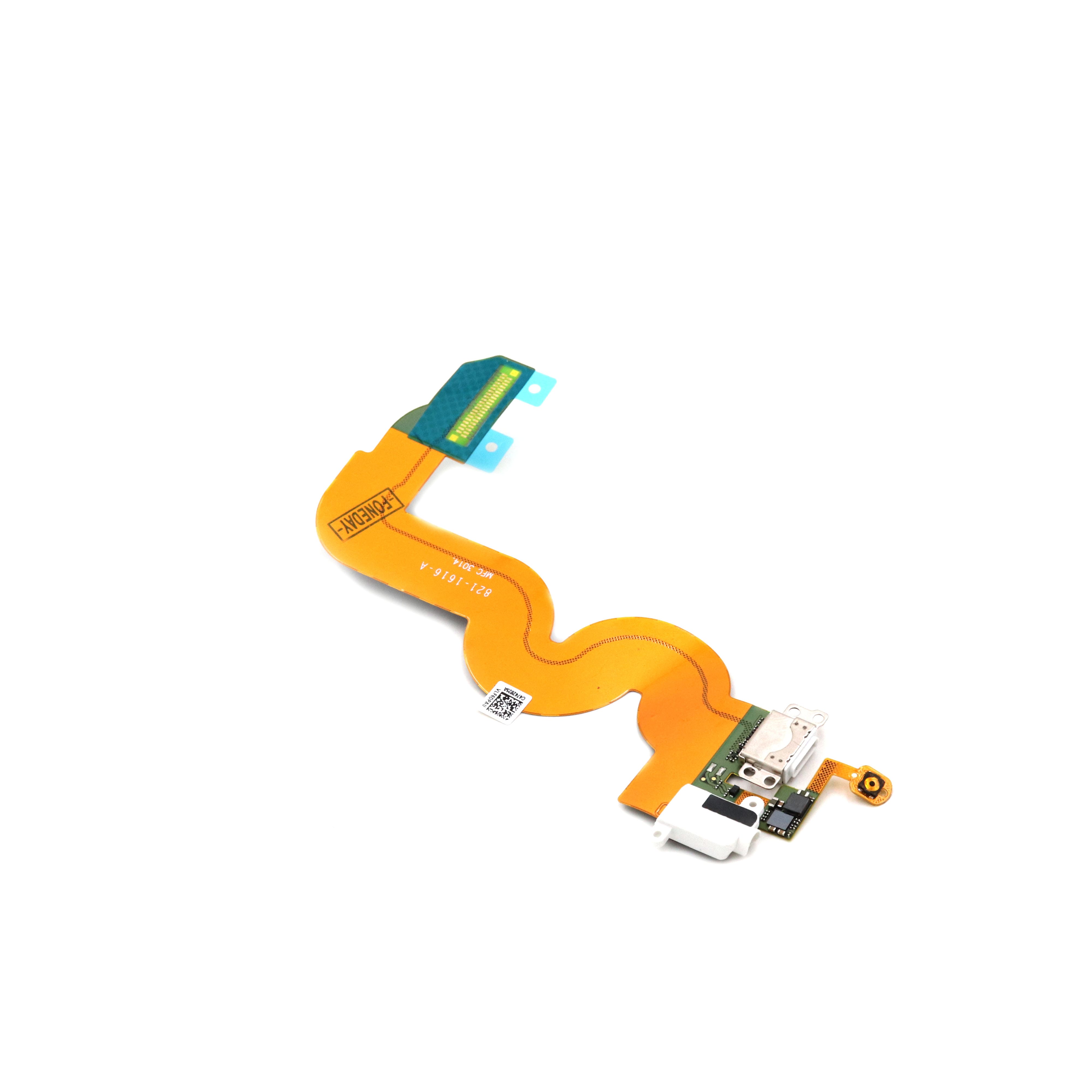 Apple Oplaadpoort met koptelefoonaansluiting voor iPod Touch 5th Gen. Wit OEM-Equivalent