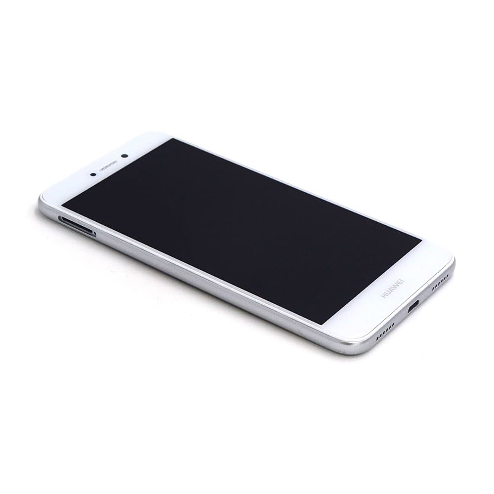 Huawei Scherm met frame voor Huawei P8 Lite 2017 Wit OEM-Equivalent