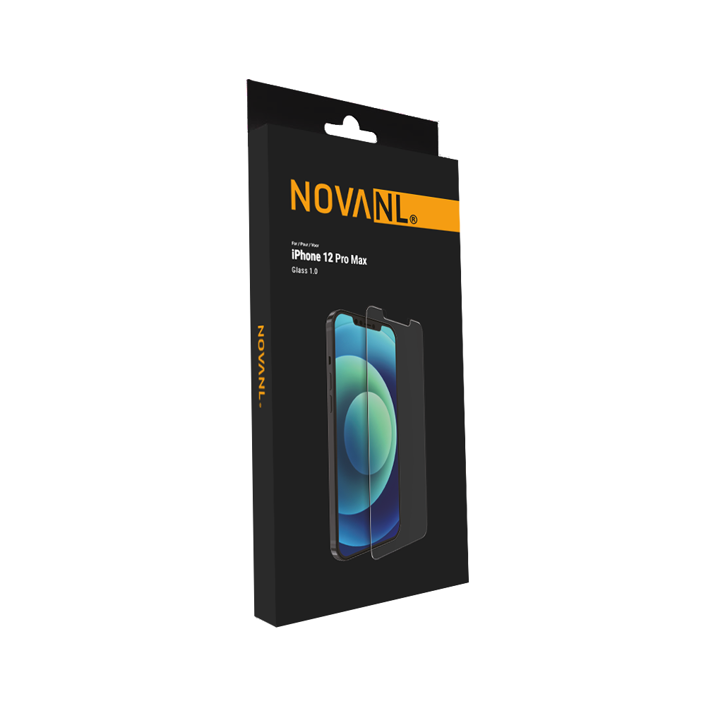 NOVANL GlassProtector (Case Friendly) voor iPhone 12 Pro Max