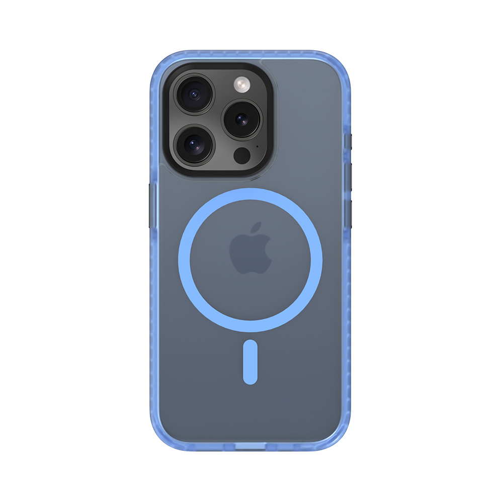 NOVANL Prismatic (incl. Magnetics) für iPhone 15 Pro Blau