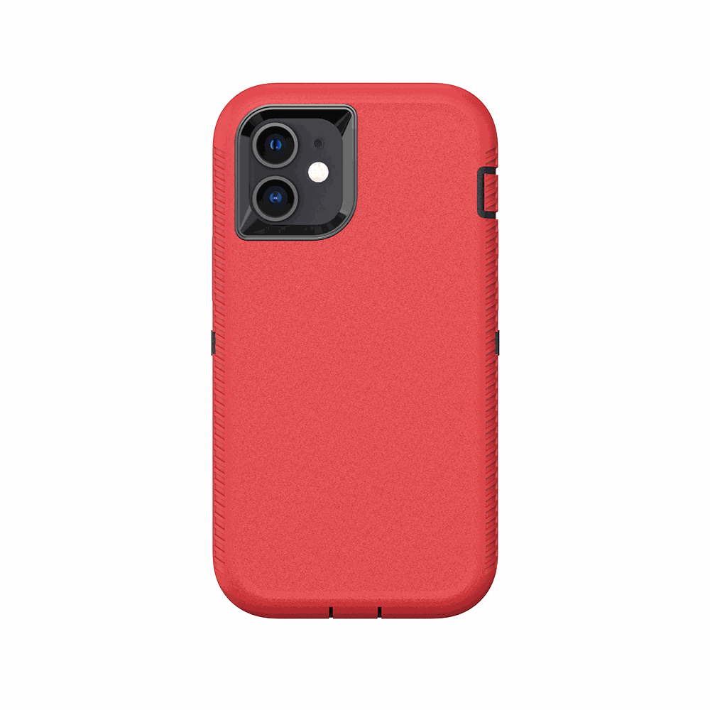 NOVANL RuggedGuard voor iPhone 12 Mini Rood