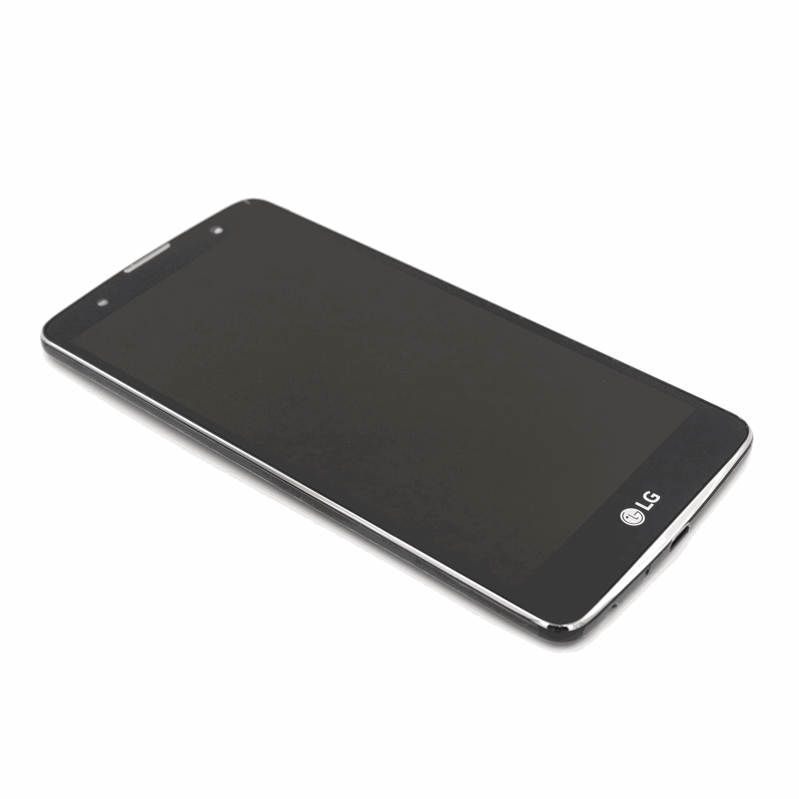 LG Scherm met frame voor LG Stylus 2 Plus (K530) Zwart OEM-Equivalent