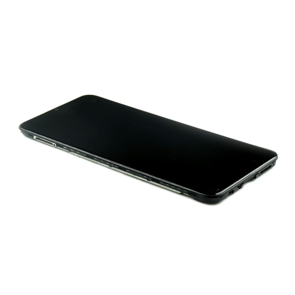 Oppo Scherm met frame voor Oppo A15 Zwart OEM-Equivalent