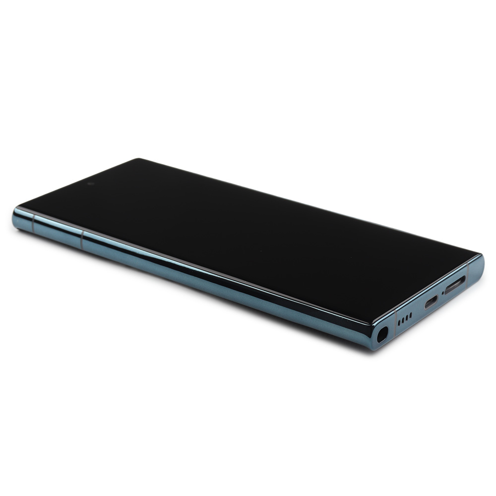 Samsung Scherm met frame Phantom voor Samsung Galaxy S22 Ultra (SM-S908B) Groen In-Cell