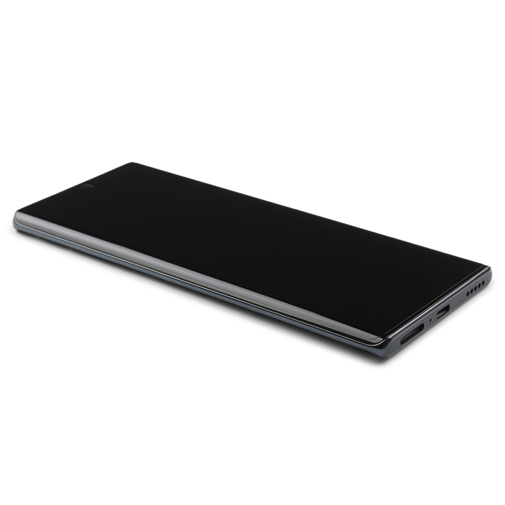 Screen with frame (incl. battery) for Honor 70 Black Service Pack
