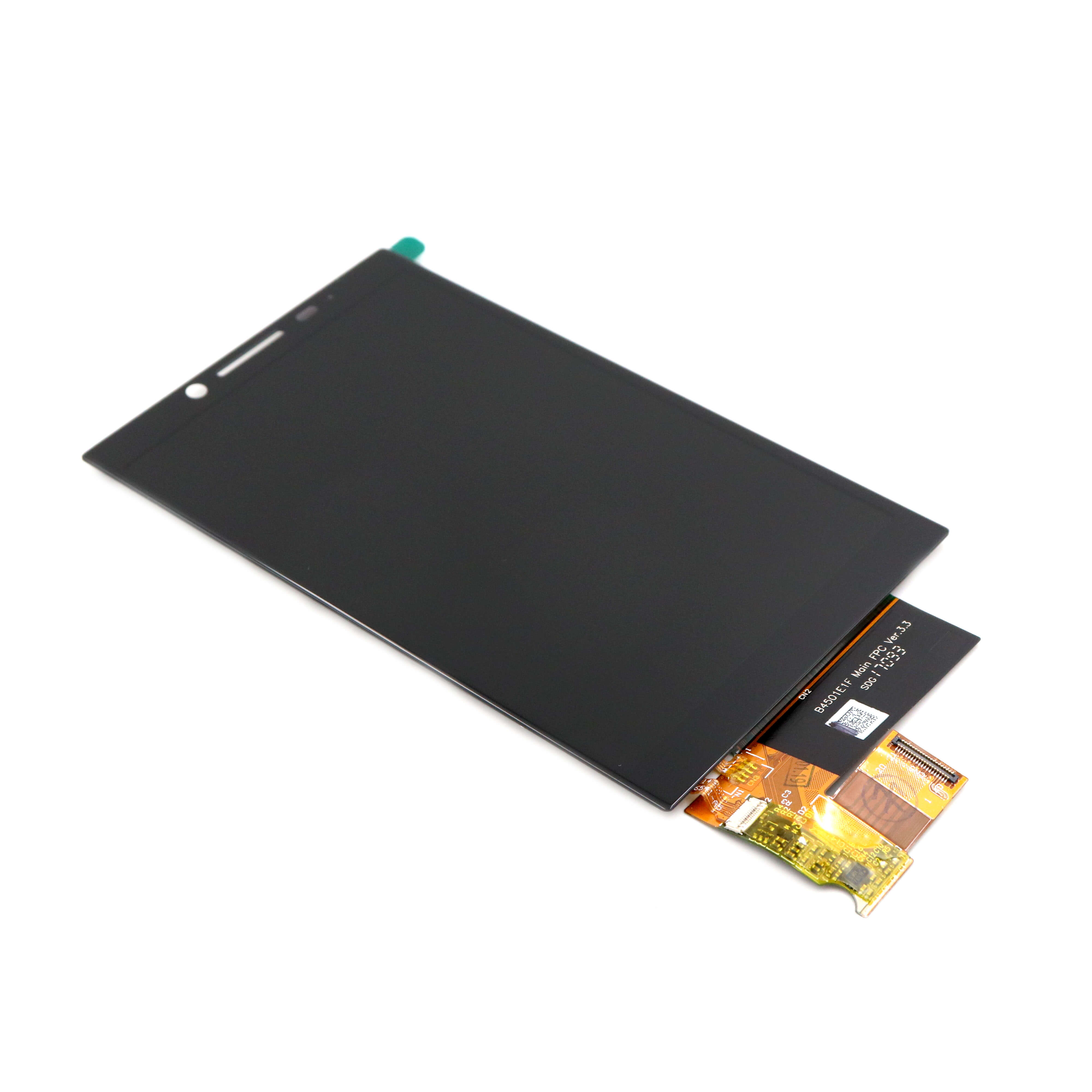 Blackberry Scherm voor Blackberry KEY2 (Short kabel) Zwart OEM-Equivalent