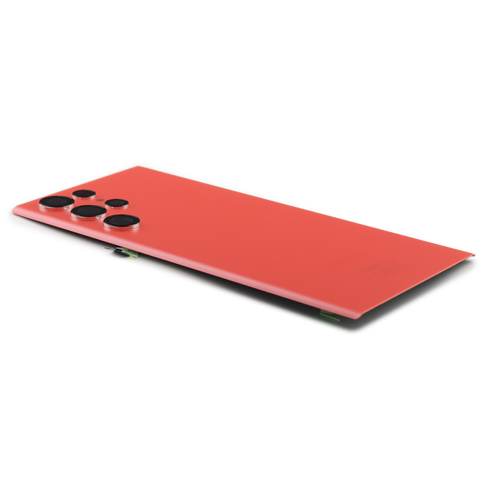 Samsung Achterkant voor Samsung Galaxy S22 Ultra (SM-S908B) Rood Service Pack