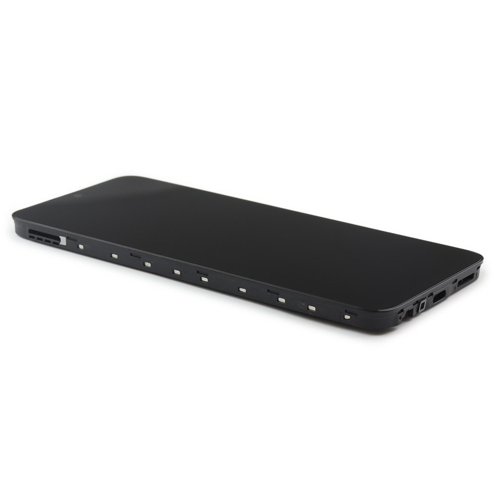 Samsung Scherm met frame voor Samsung Galaxy A05S (SM-A057) Zwart Service Pack
