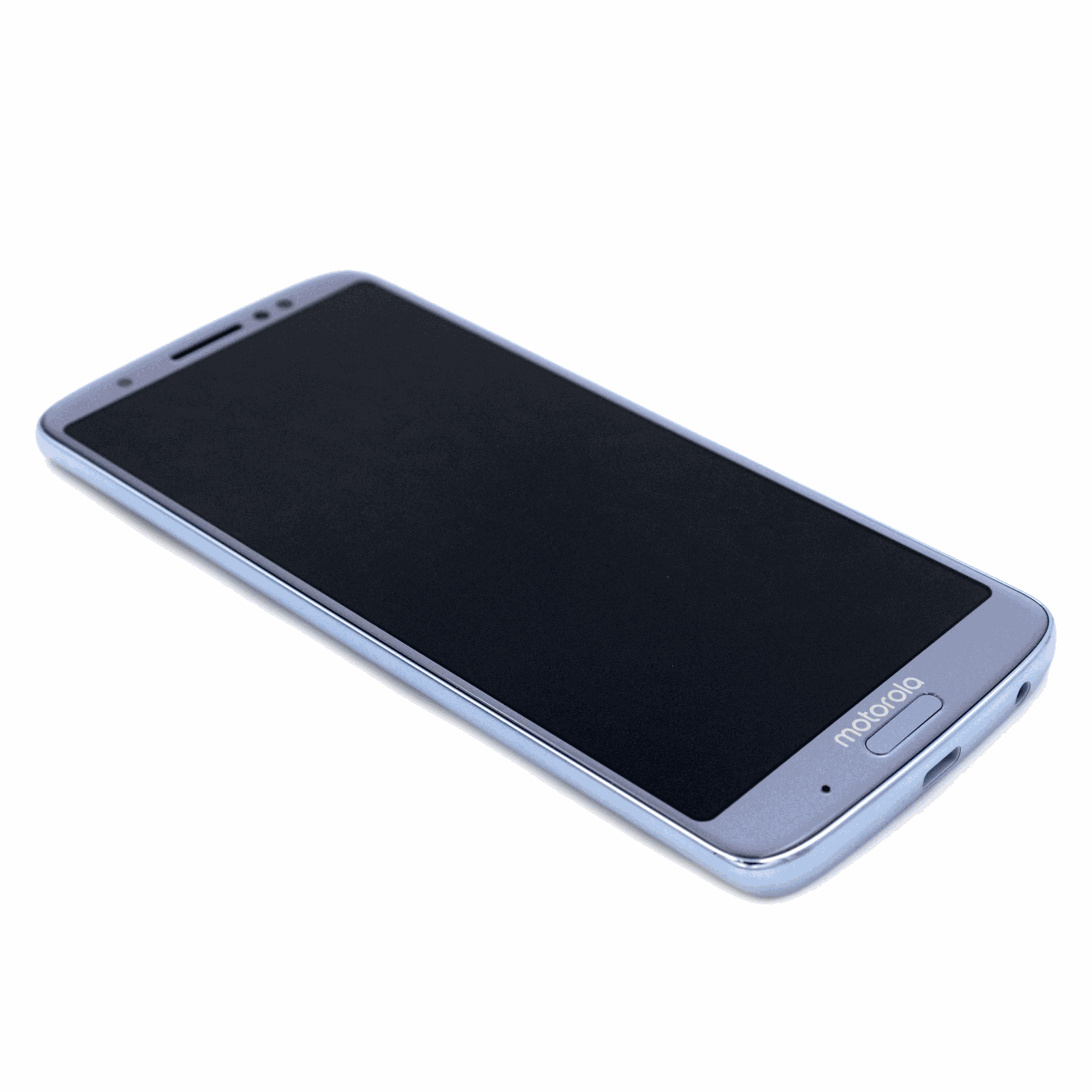 Motorola Scherm met frame voor Motorola Moto G6 Plus (XT1926) Blauw OEM-Equivalent