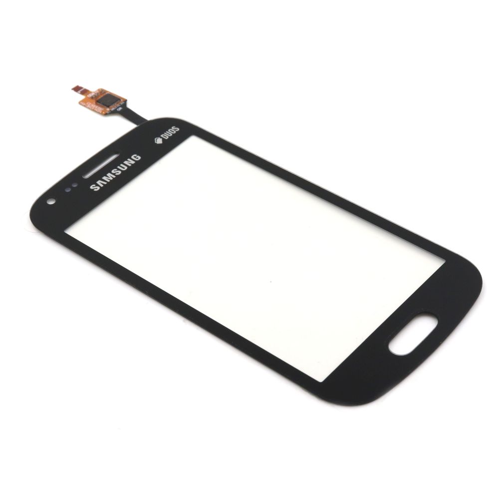 Samsung Touchscreen (met plakstrip) voor Samsung Trend Duos (S7562) Zwart OEM-Equivalent