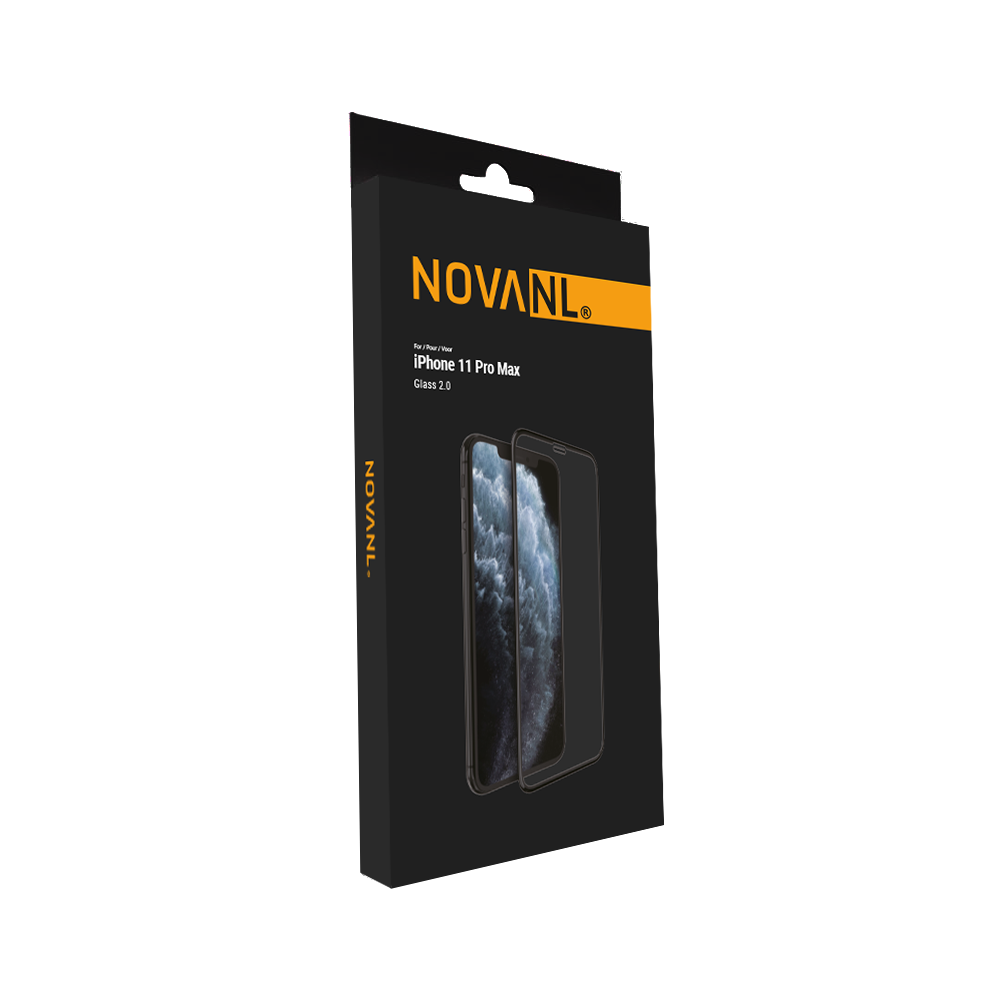 NOVANL GlassProtector Pro Privacy (Edge to Edge) voor iPhone 11 Pro Max