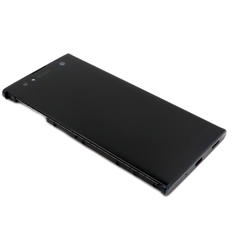Sony Scherm met frame voor Sony Xperia XA2 Ultra Zwart OEM-Equivalent