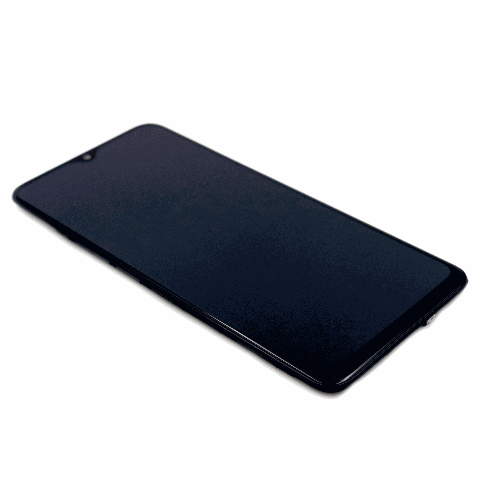 Scherm met frame voor Samsung Galaxy A30s (SM-A307F) Zwart Service Pack
