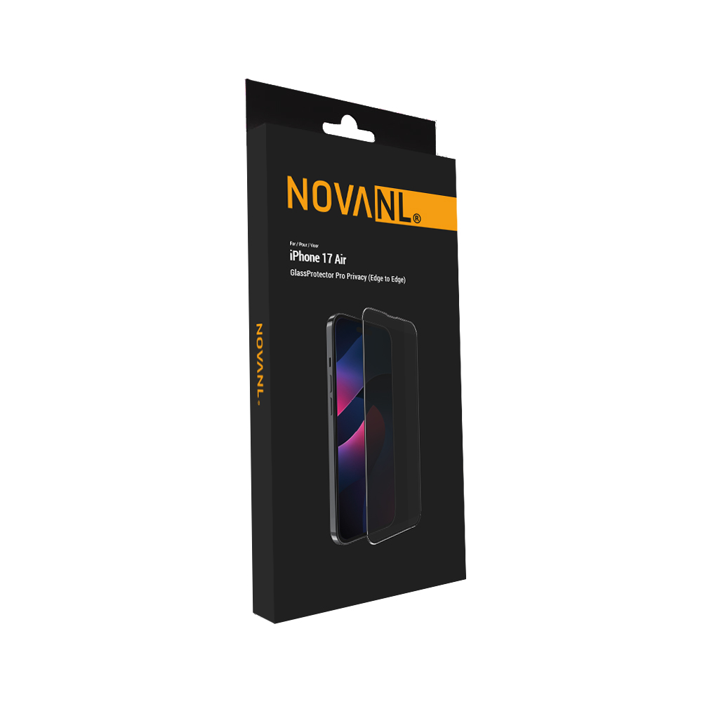 NOVANL GlassProtector Pro Privacy (Edge to Edge) für iPhone 17 Air