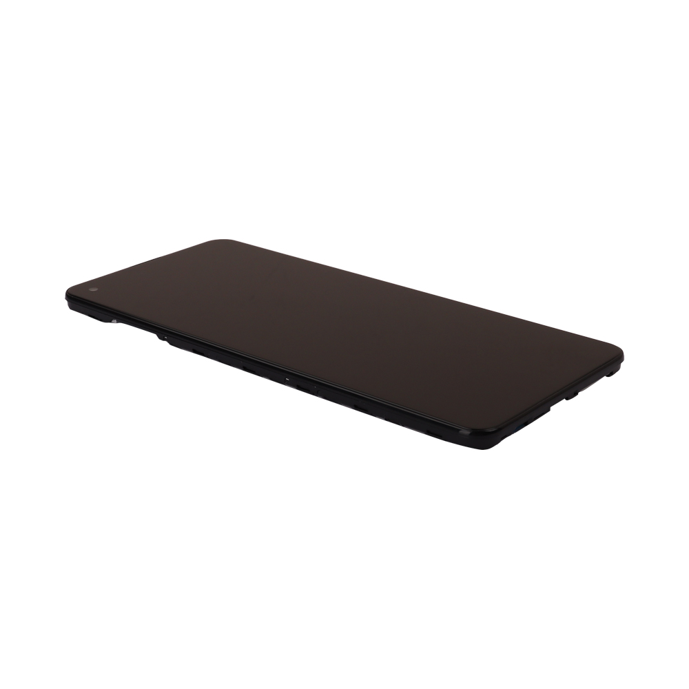Samsung Scherm met frame voor Samsung Galaxy A21s Zwart Refurbished