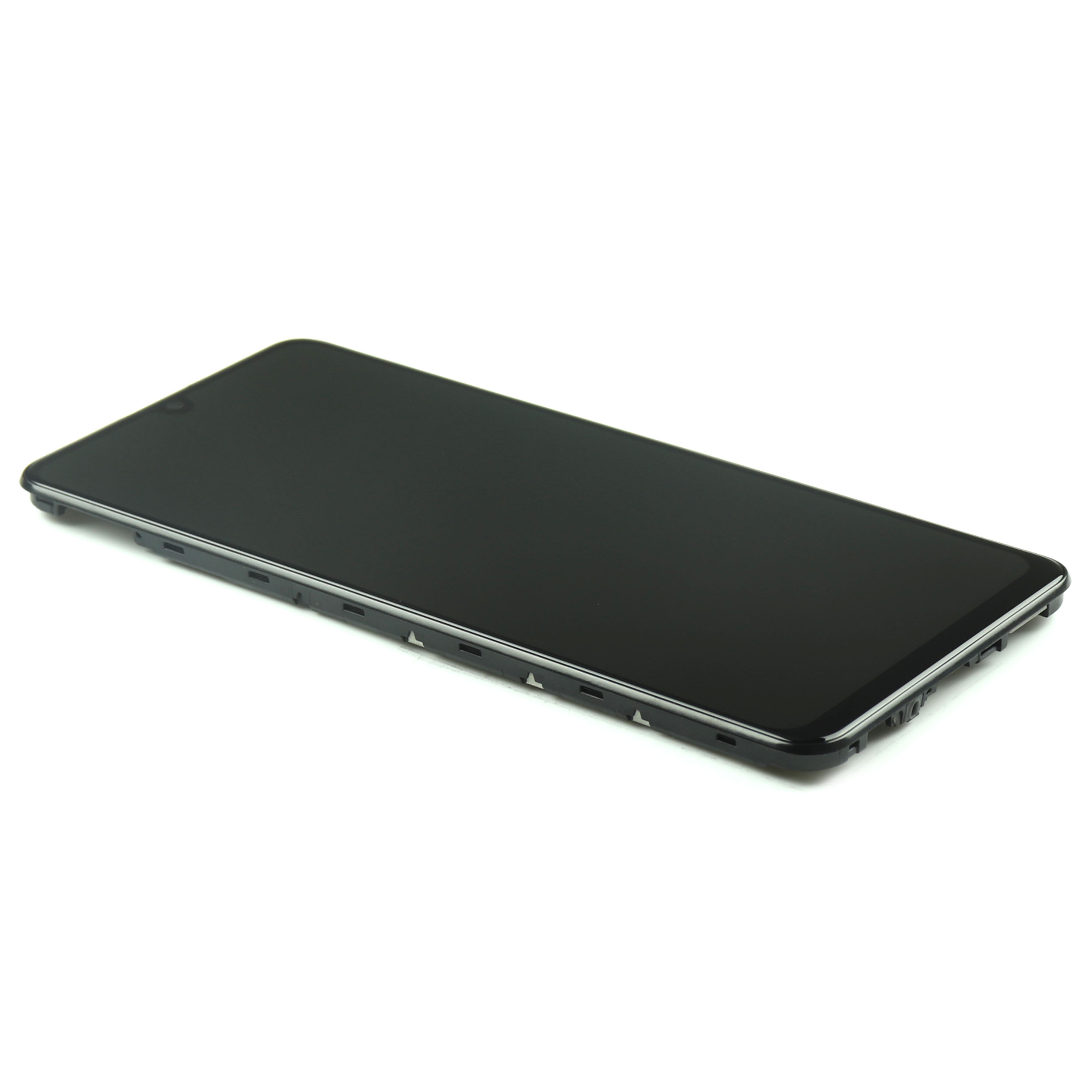 Samsung Scherm met frame voor Samsung Galaxy M32 Zwart Service Pack