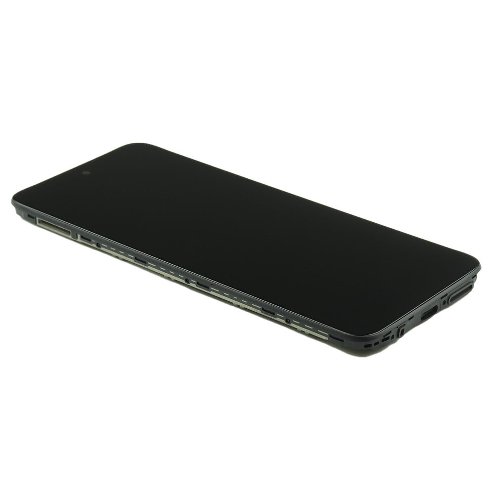Xiaomi Scherm met frame voor Xiaomi Mi Redmi 10 (2022) Zwart Service Pack