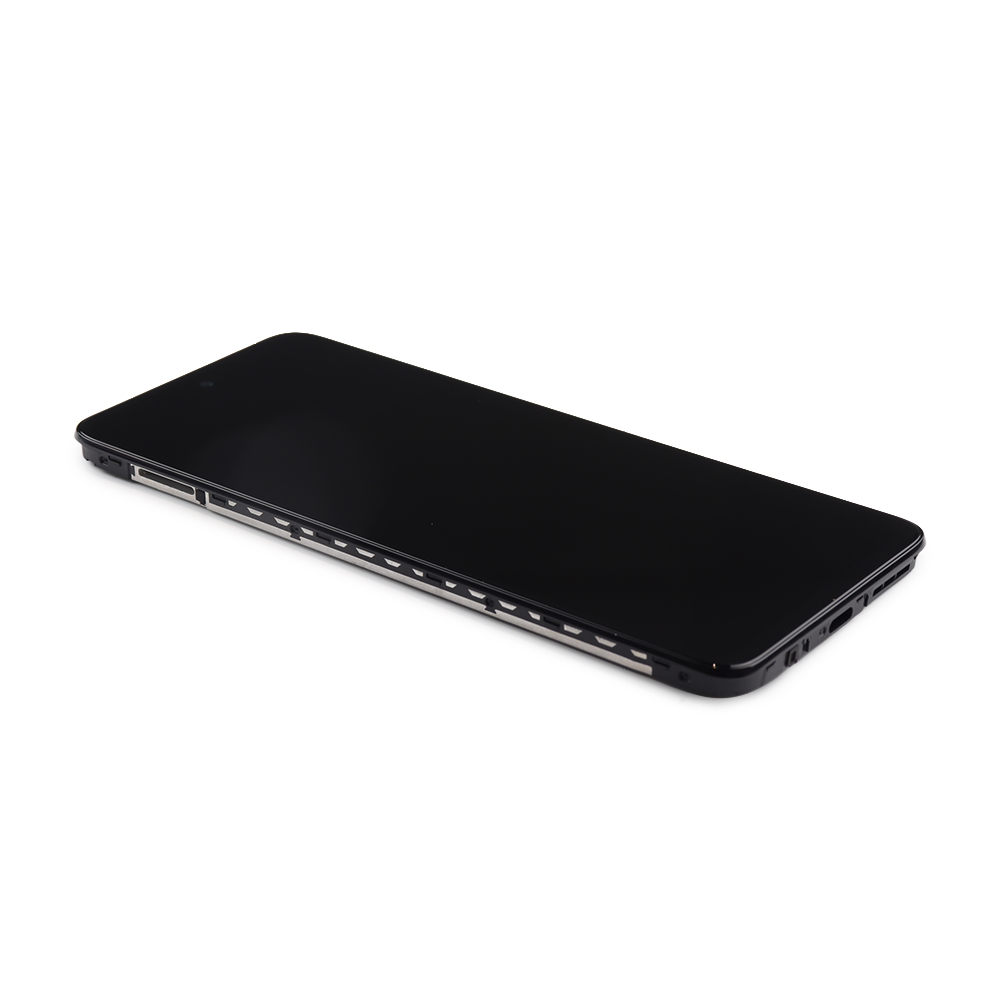 Motorola Écran avec châssis pour Motorola Moto G17 Bleu du soir Service Pack