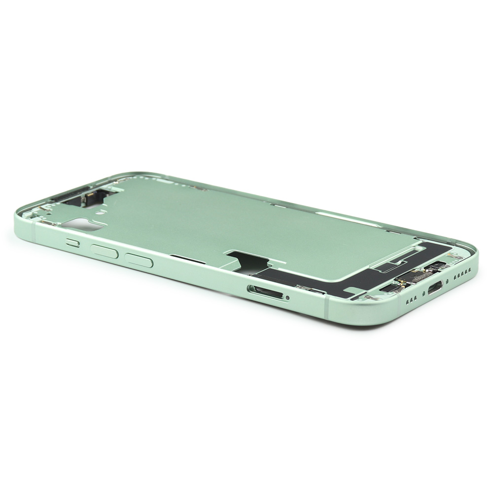 Apple Middenframe met aan/uit- en volumeknop voor iPhone 15 (US Version) 15 Groen Titanium Pulled
