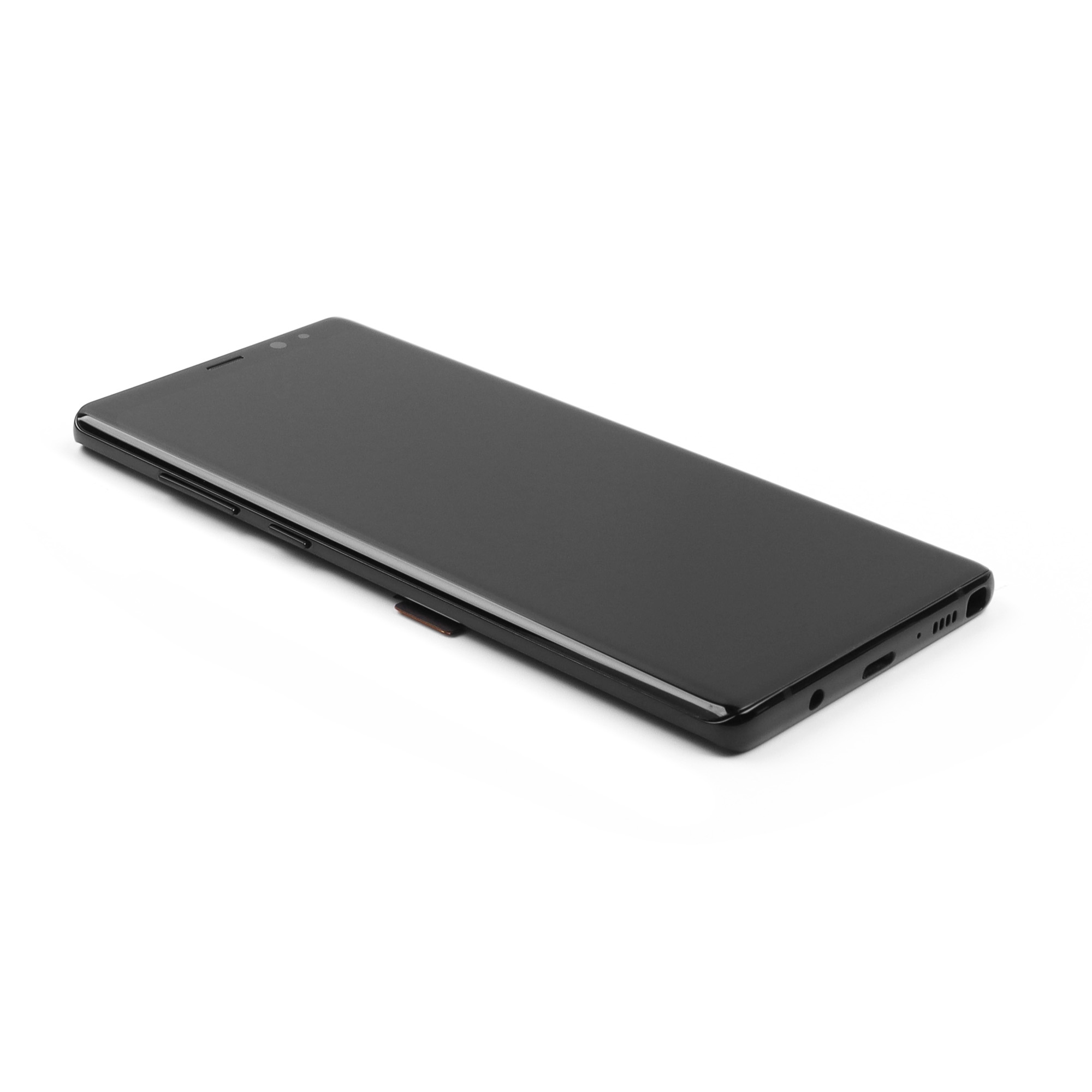 Samsung Scherm met frame voor Samsung Galaxy Note 8 (N950F) Middernachtzwart Soft Oled