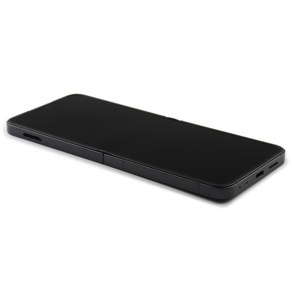 Écran avec châssis pour Samsung Galaxy Z Flip6 (F741B) Noir Service Pack
