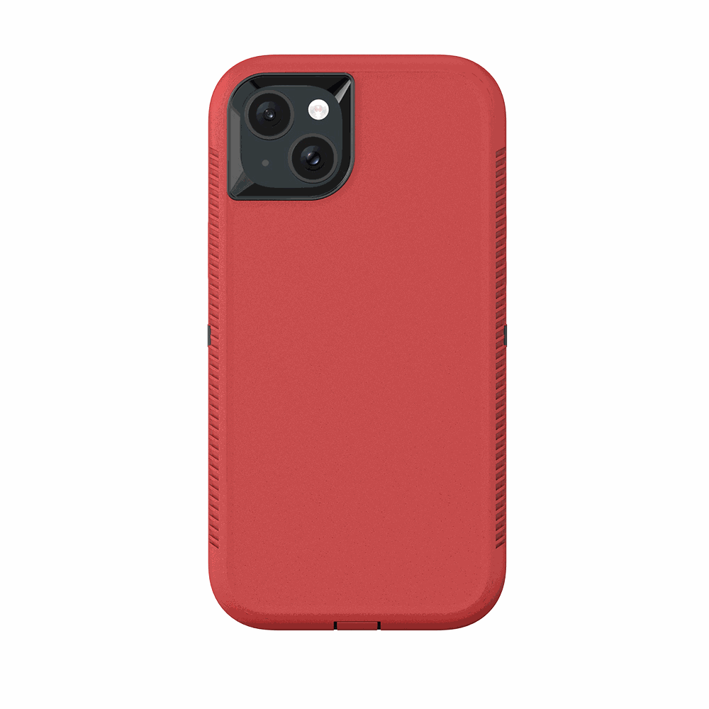 NOVANL RuggedGuard voor iPhone 15 Rood