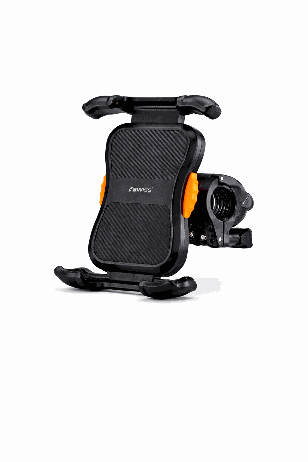 Swiss Universele Telefoonhouder voor Motor & Fiets – 360° Draaibaar (4–7 inch)