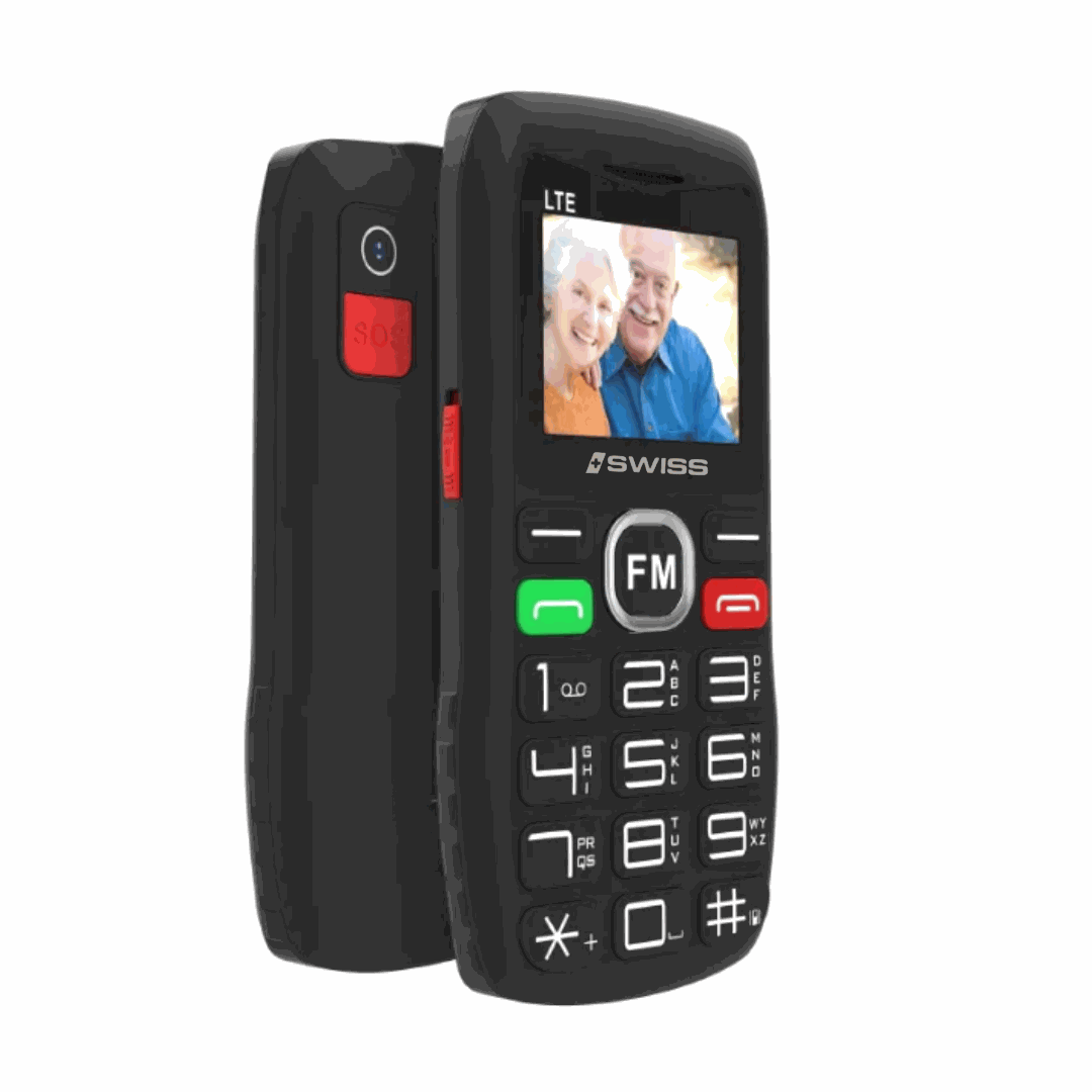 iSWISS Senioren Mobiele Telefoon met SOS-knop – Model MGC-MP065