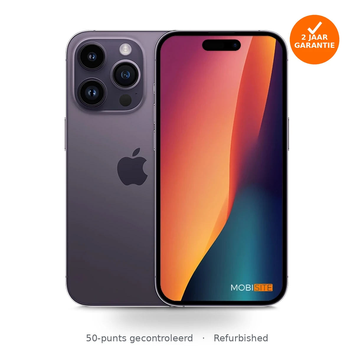 Apple iPhone 14 Pro Max 128GB Dieppaars refurbished