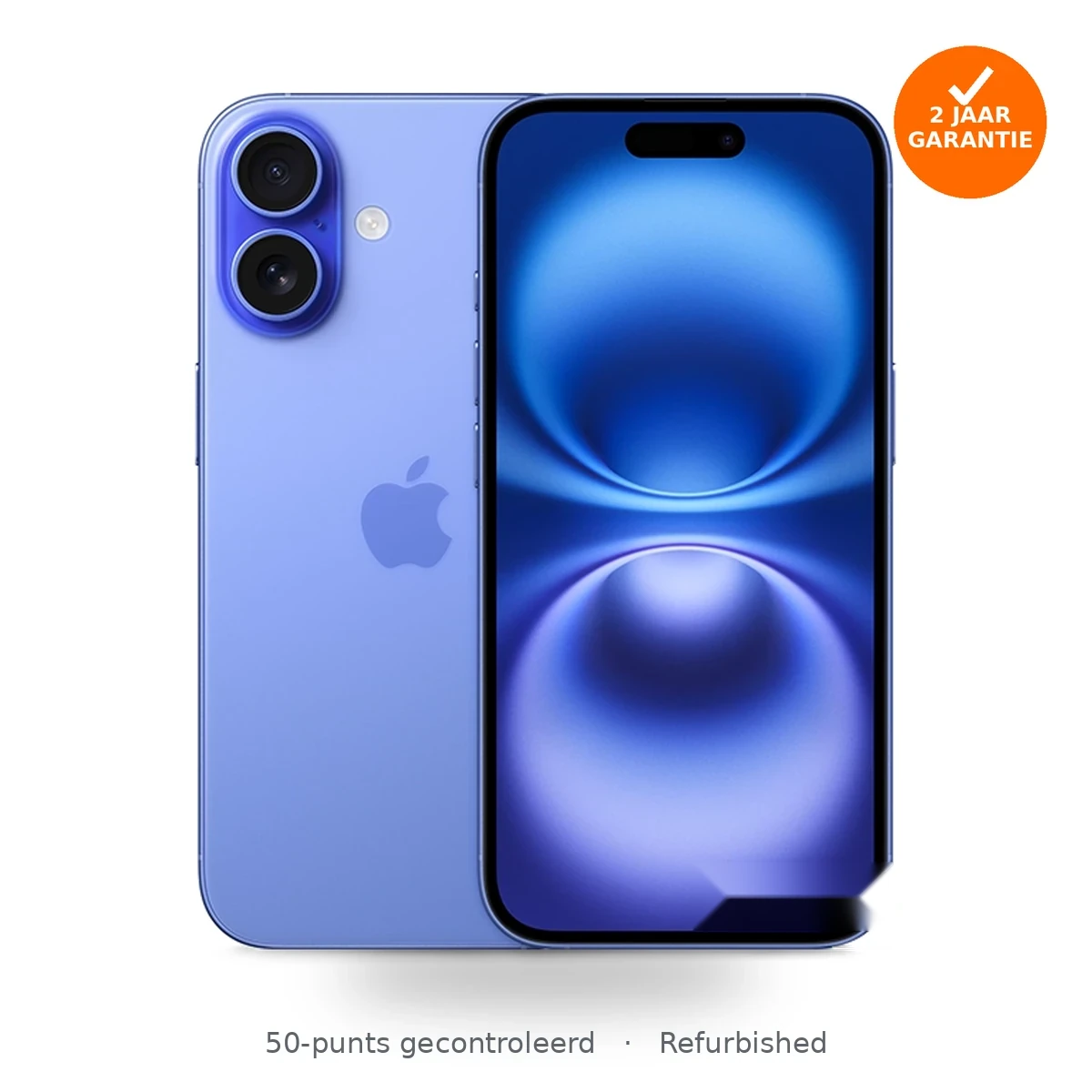 Apple iPhone 16 128GB Blauw refurbished