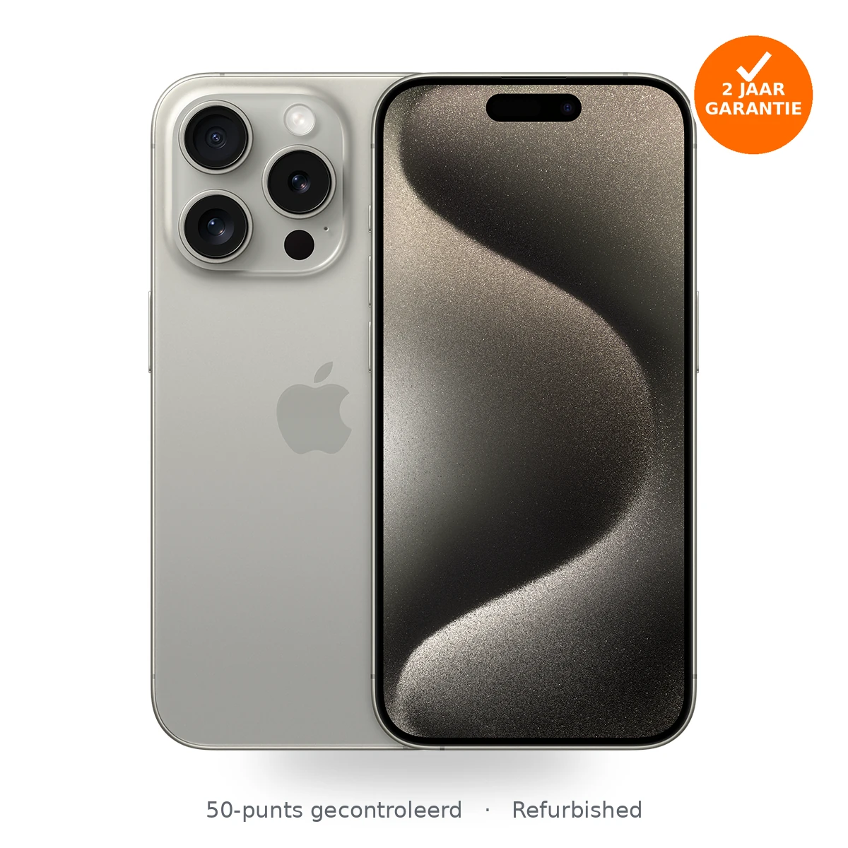 Apple iPhone 15 Pro 128GB Natural Titanium refurbished