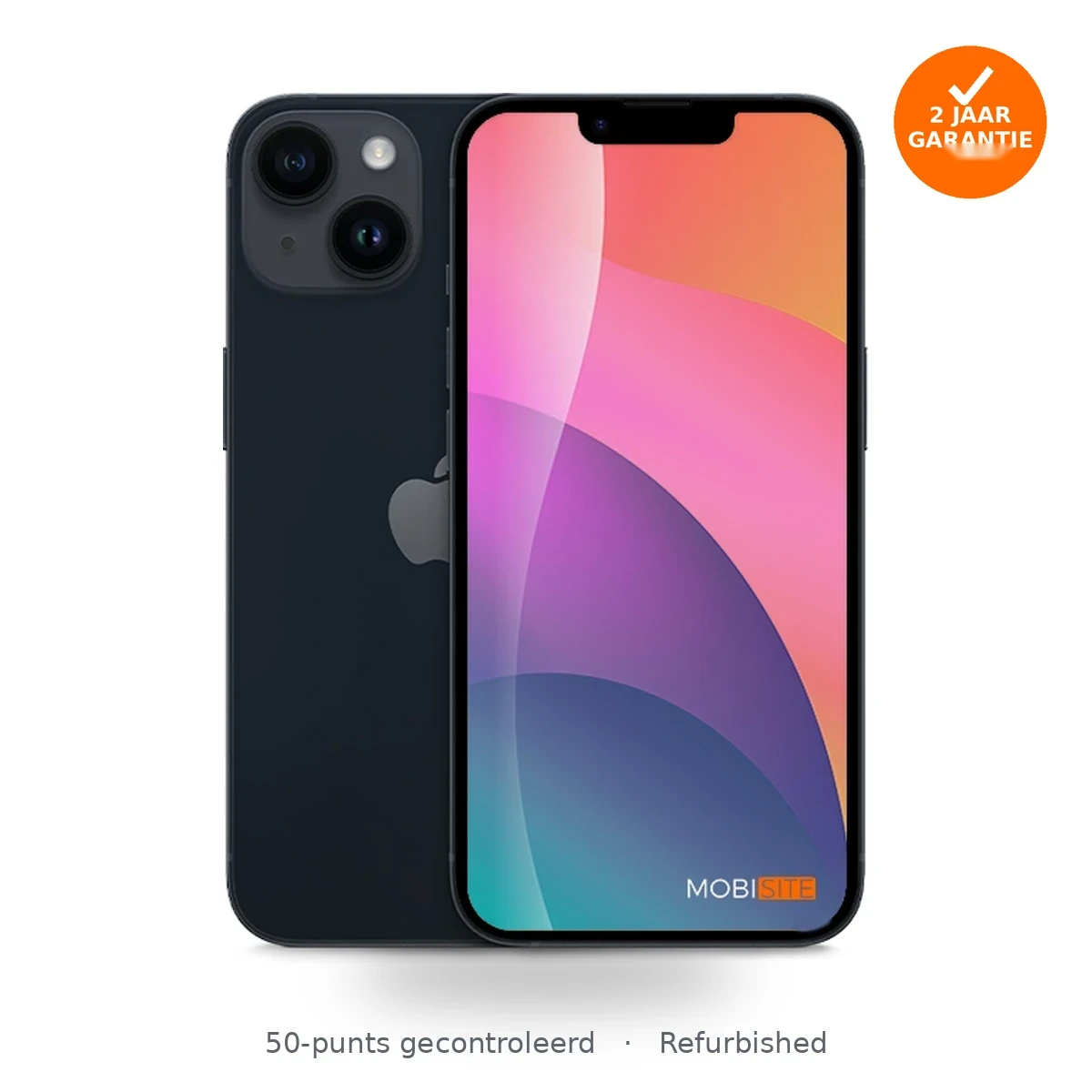 Apple iPhone 14 Plus 128GB Zwart refurbished