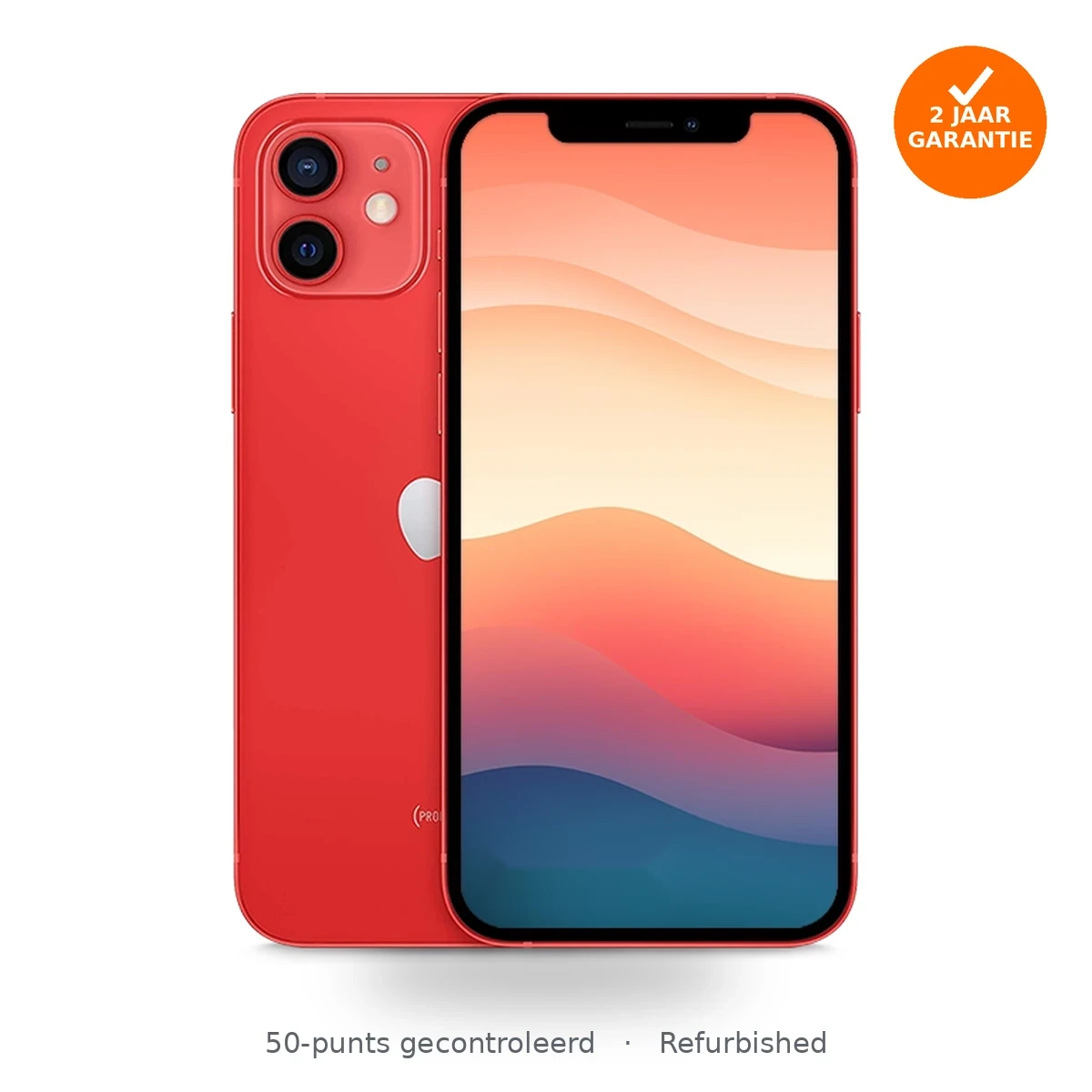 Apple iPhone 12 Mini 128GB Rood refurbished