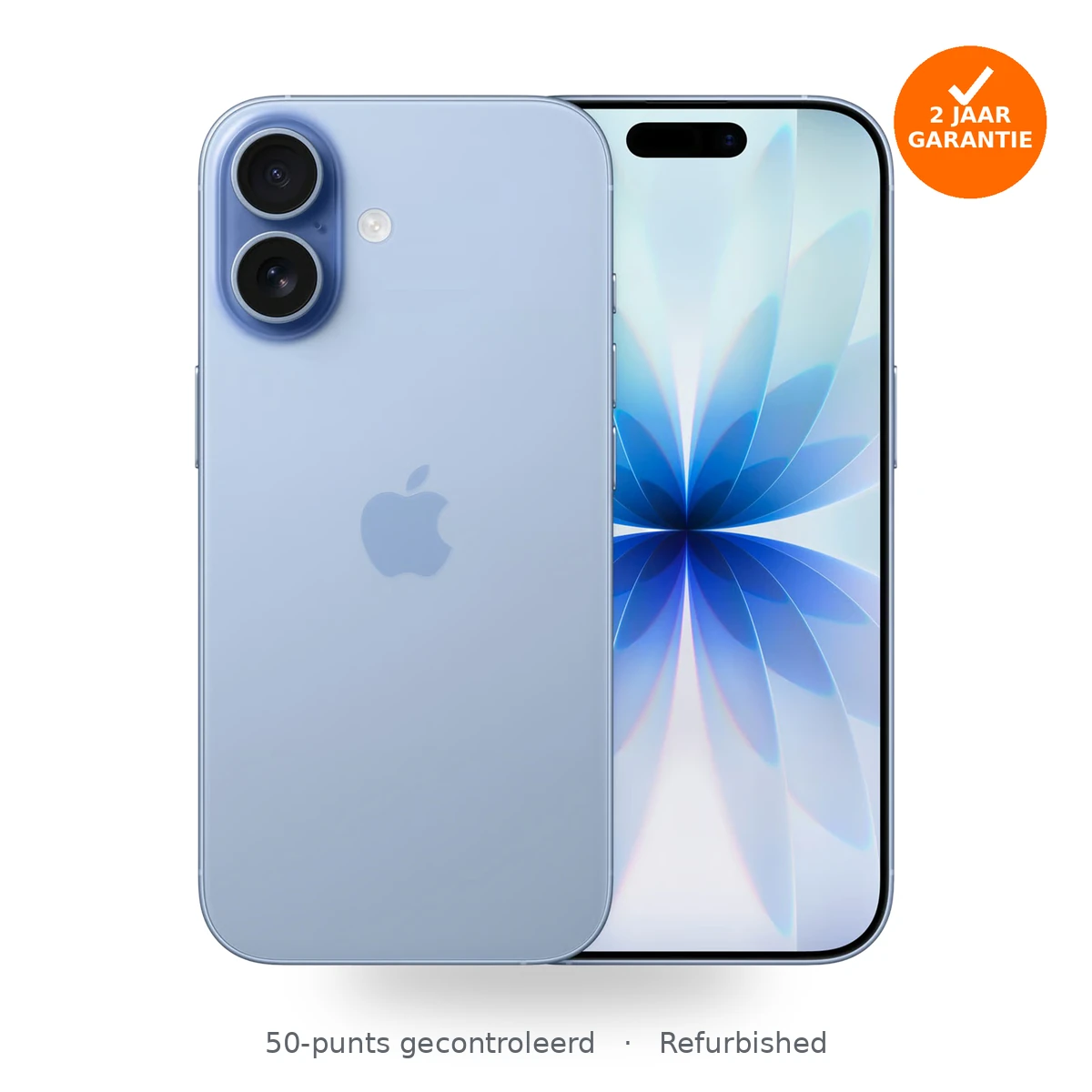 Apple iPhone 17 256GB Mistblauw refurbished